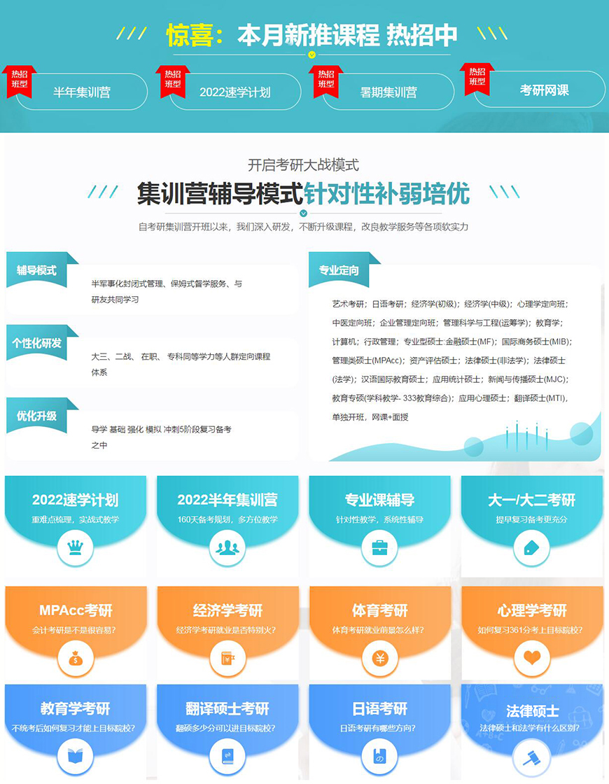 十大考研辅导机构排名