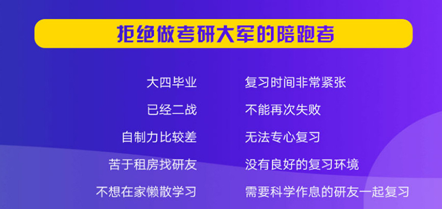 考研輔導(dǎo)，考研集訓(xùn)